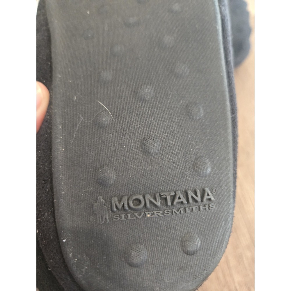 DBL Barrel cowboy‎ boot slipper red/black  Womens Size M 6-7 - Picture 3 of 6